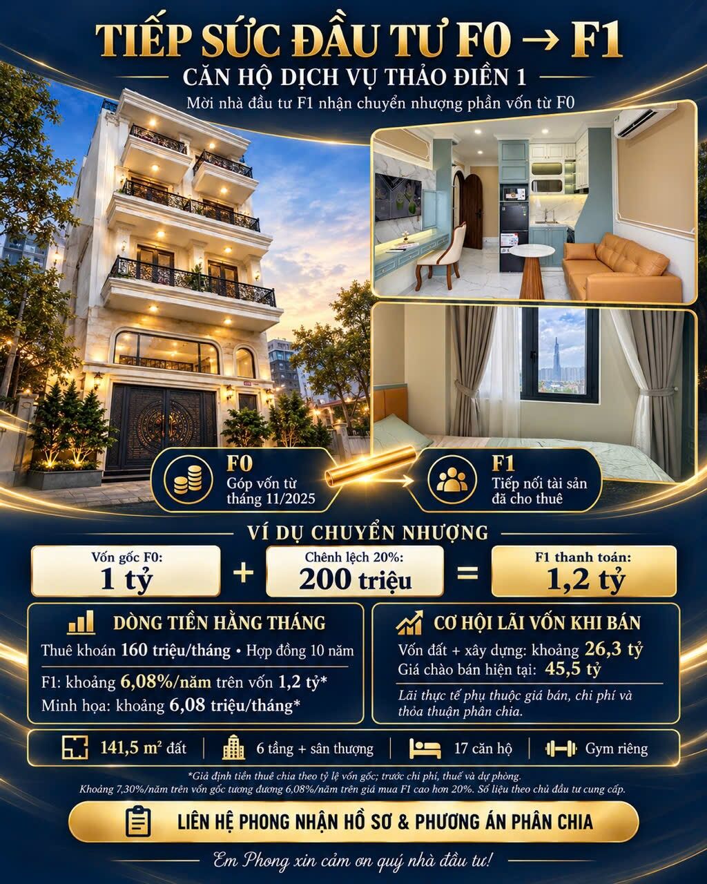 Tiếp sức đầu tư F0 sang F1